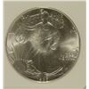 Image 2 : 1986 AMERICAN SILVER EAGLE, PCI MS-70 PERFECT!  BOOKS FOR $800.00