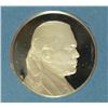 Image 2 : 1974 GERALD R FORD PRESIDENTIAL INAUGURATION MEDAL STERLING BOX/STAND/COA