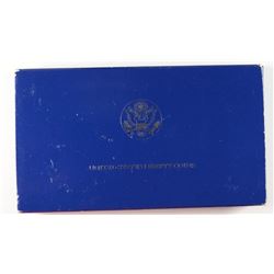 1986 UNITED STATES LIBERTY 2 COINS PROOF   BOX/COA