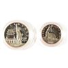 Image 2 : 1986 UNITED STATES LIBERTY 2 COINS PROOF   BOX/COA