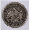 Image 2 : 1857 SEATED QUARTER F/VF