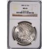 Image 1 : 1885-CC MORGAN DOLLAR NGC MS-65