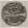 Image 2 : 2009 AMERICAN SILVER EAGLE, NGC MS-70!
