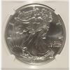 Image 2 : 2011 (S) AMERICAN SILVER EAGLE EARLY RELEASES, NGC MS-70!