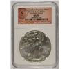 Image 1 : 2014 (S) AMERICAN SILVER EAGLE FIRST RELEASES, NGC MS-70!