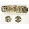 Image 1 : GEM BU ROLL 1959-D FRANKLIN HALF DOLLARS