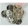 Image 1 : ORIGINAL GEM ROLL OF 1958-D FRANKLIN HALF DOLLARS