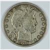 Image 1 : 1908-D BARBER HALF DOLLAR, VF