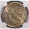 Image 2 : 1923-S PEACE DOLLAR NGC MS-63