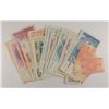 Image 1 : ( 50 ) PIECES OF WORLD CURRENCY  MANY DIFFERENT TYPES OF NOTES
