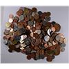 Image 1 : Foreign coin lot, 5 pounds of coins, approx 500 coins