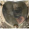 Image 2 : STERLING HEART SHAPED DISH, 2.4 TROY Oz.   ( 5 INCH BY 5 INCH )