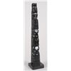 Image 1 : Haida Argillite Totem Attributed to Charles Gladstone ca. 1910 11" H. 2 1/4" W.  Good Condition
