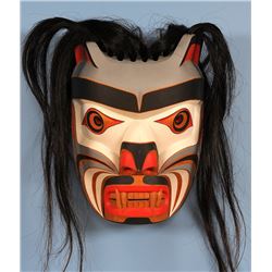Martin Mask with Horsehair Carved by Gene Brabant - A Study of a Mask ...