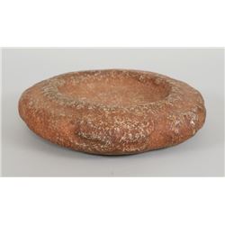 Figural Stone Bowl 8 1/2" W. 2" H. - Phil Thiemer Collection