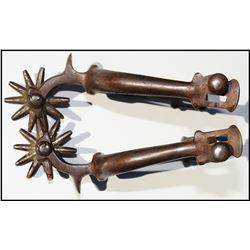 drop shank iron spurs