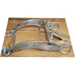 silver overlaid spade bit