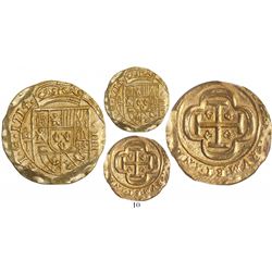 Mexico City, Mexico, cob 8 escudos, 1714J, from the 1715 Fleet, encapsulated NGC MS 63.
