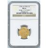 Image 2 : Lima, Peru, cob 2 escudos, 1709M, from the 1715 Fleet, encapsulated NGC MS 61.