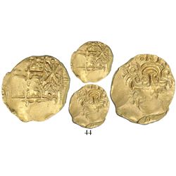 Bogota, Colombia, cob 2 escudos, (1)704, from the 1715 Fleet.