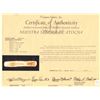 Image 2 : Complete gold "finger" bar #1526, 699 grams, marked with fineness XXIII: (23.5K) and serial number 1