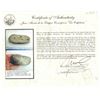 Image 2 : Small, contraband silver bar, 652 grams, from the Capitana (1654).