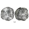 Image 1 : Potosi, Bolivia, cob 4 reales, (16)17(M), Grade 2 (estimated), original tag and certificate missing 