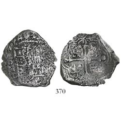 Mexico City, Mexico, cob 4 reales, (1)624/3/2D, rare.
