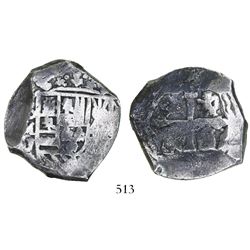 Mexico City, Mexico, cob 8 reales, Philip V, assayer J.