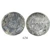 Image 1 : Segovia, Spain, milled 2 reales "pistareen," Philip V, 1721F, rare type from this wreck.