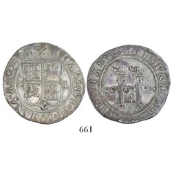 Mexico City, Mexico, 4 reales, Charles-Joanna, "Late Series," assayer L to right, mintmark M to left