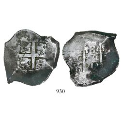 Potosi, Bolivia, cob 8 reales, 1719Y.
