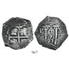 Image 1 : Potosi, Bolivia, cob 4 reales, 1693VR.