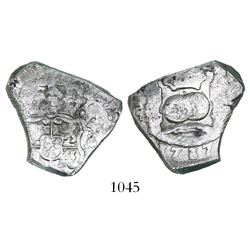 Guatemala, cob 4 reales, 1737(J).