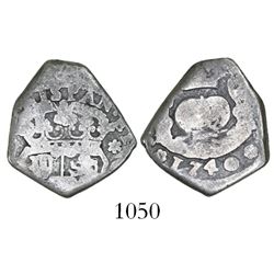 Guatemala, cob 2 reales, 1740(J).