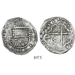 Toledo, Spain, cob 4 reales, 1611C.