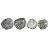 Image 1 : Lot of 2 Seville, Spain, cob 8 reales, one Philip III/IV and one Charles II.