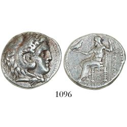 Seleukid Kings of Syria, AR tetradrachm, Seleukos I Nikator, 312-281 BC, struck in the name and type