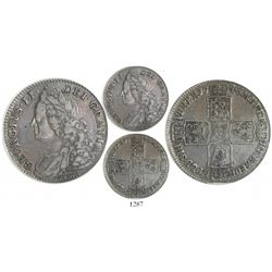 Great Britain (London, England), halfcrown, George II, 1746, with LIMA below bust, encapsulated PCGS