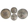 Image 1 : Great Britain, one dollar, octagonal George III countermark (1799-1804) on a Lima bust 8R 1801IJ, en