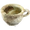 Image 1 : Handled porcelain chamber-pot, intact and partially encrusted.
