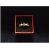Image 1 : SWAROVSKI GOLD PLATED CRYSTAL ELEMENTS RING (L792-15)