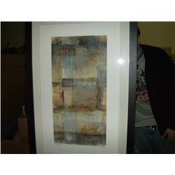 SHOWHOME ABSTRACT FRAMED PICTURE