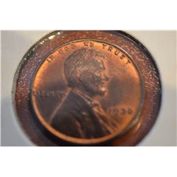 1936 Lincoln Cents RED UNC