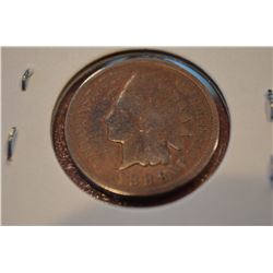 (2) 1888 Indian Head Penny