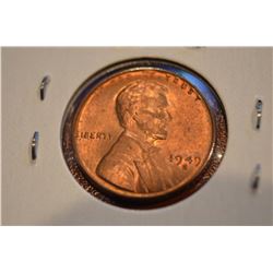 1949-S Lincoln Cents RED High Grade!