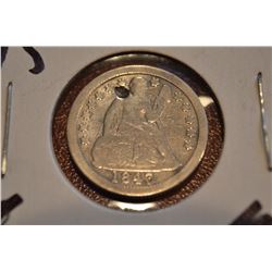 Seated Liberty: 1843