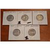 (5) 1999 Canada Quarter  - (Mixed) - UNC