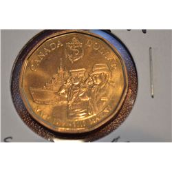2010 Canada Dollar - Navy - BU
