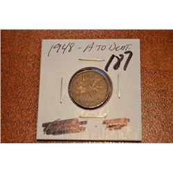 1948 (A to Dent) Canada 1-Cent